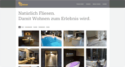 Desktop Screenshot of greiner-fliesen.de